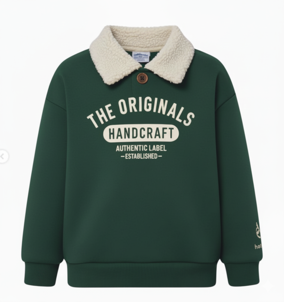 The original SweatShirt with fur Collar