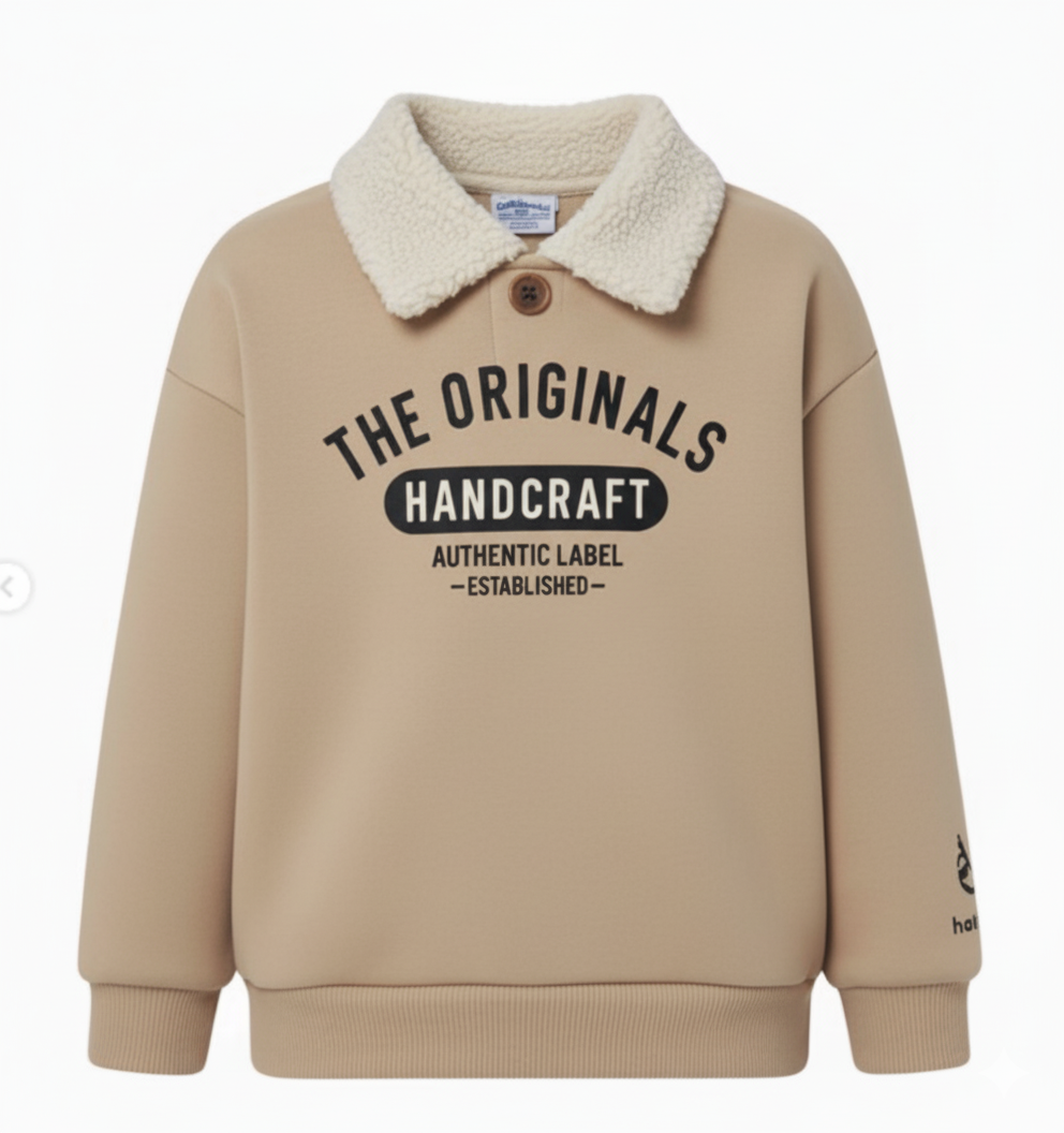 The original SweatShirt with fur Collar