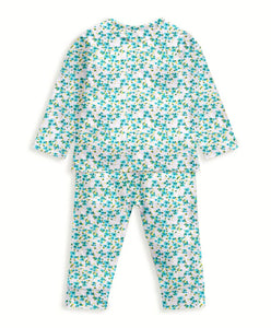 Baby Girl Flower Tshirt with trouser Sets