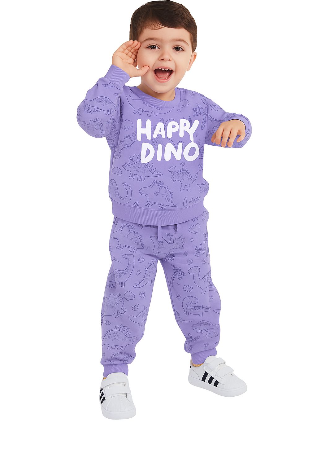 KIDS DINO SWETSHIRT WITH PANTS