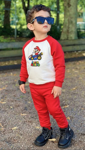 Super Mario Soft Sweatshirt with Pants