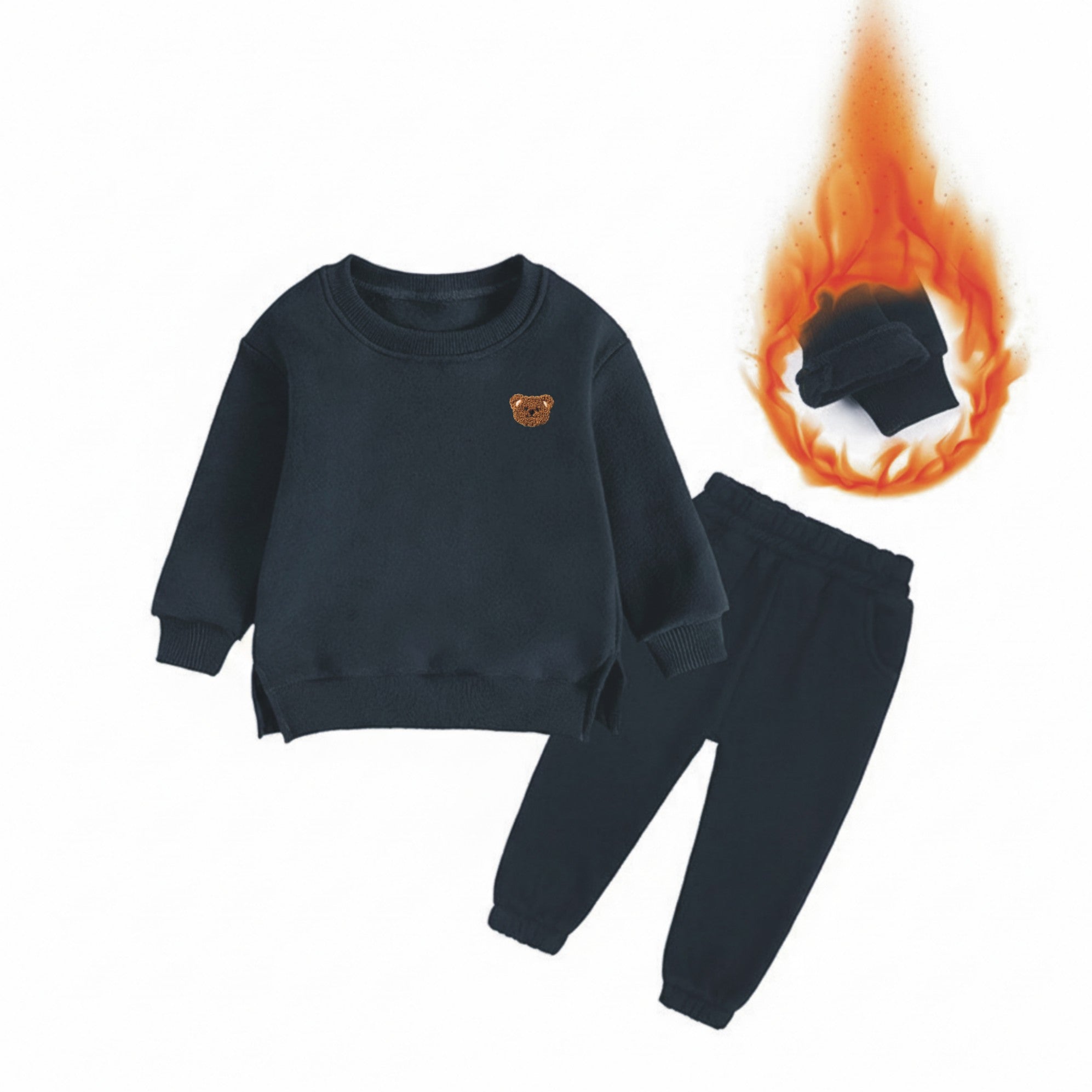 CUTE BEAR  SWETSHIRT WITH PANTS