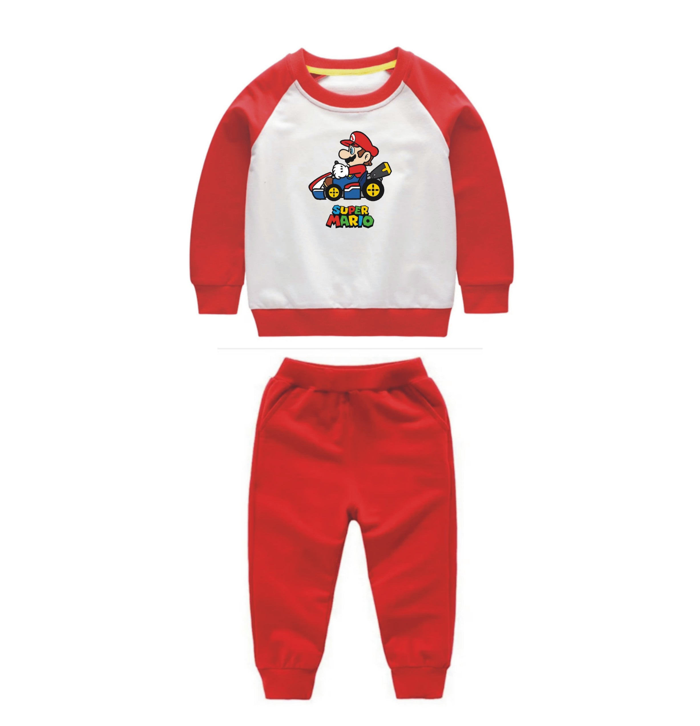Super Mario Soft Sweatshirt with Pants