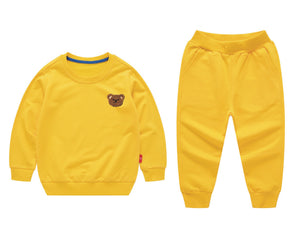 CUTE BEAR  SWETSHIRT WITH PANTS
