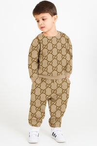 Little Boys Fleece Pullover Sweatshirt & Pants