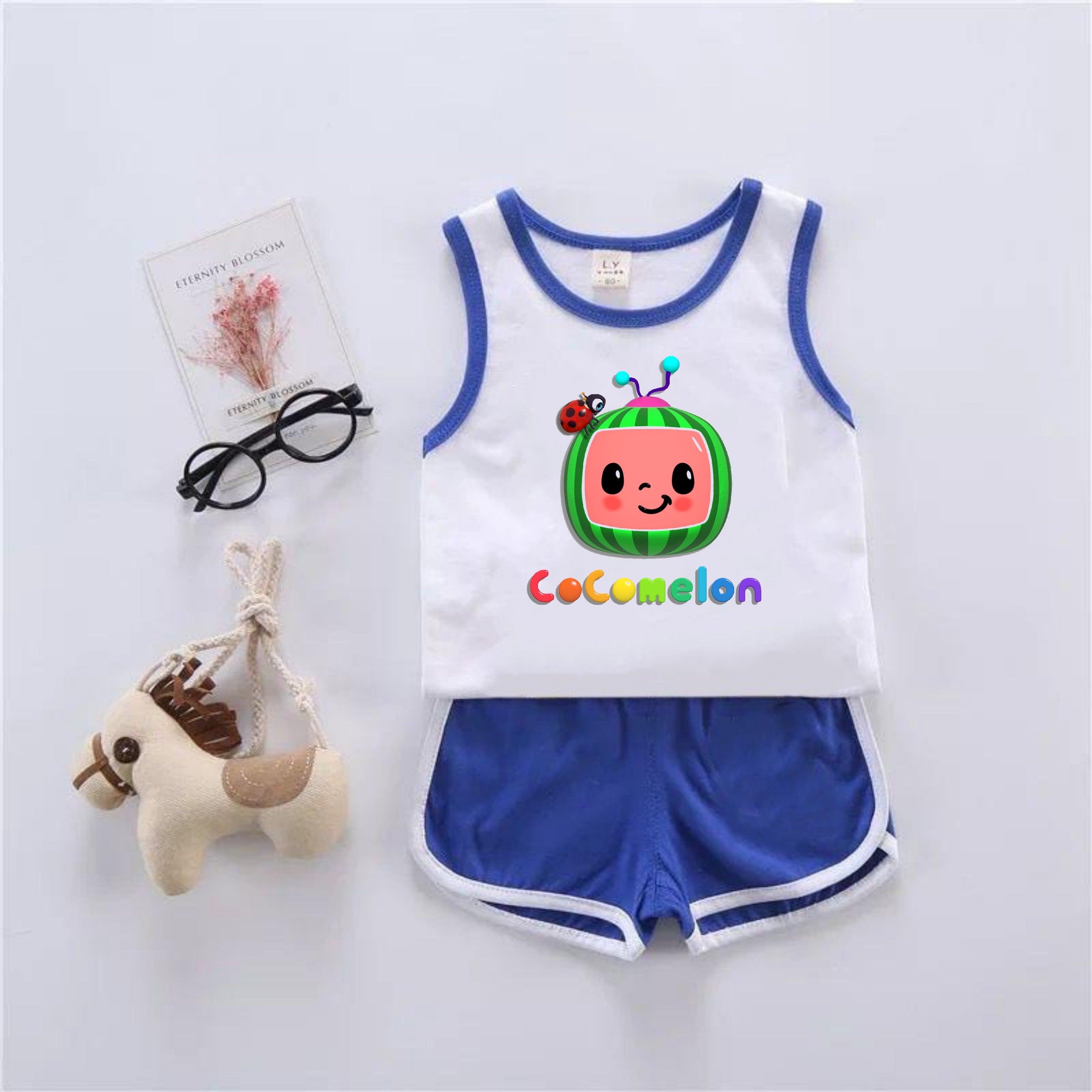 CoComelon Nursery Rhyme Tshirt and Shorts - Main Image