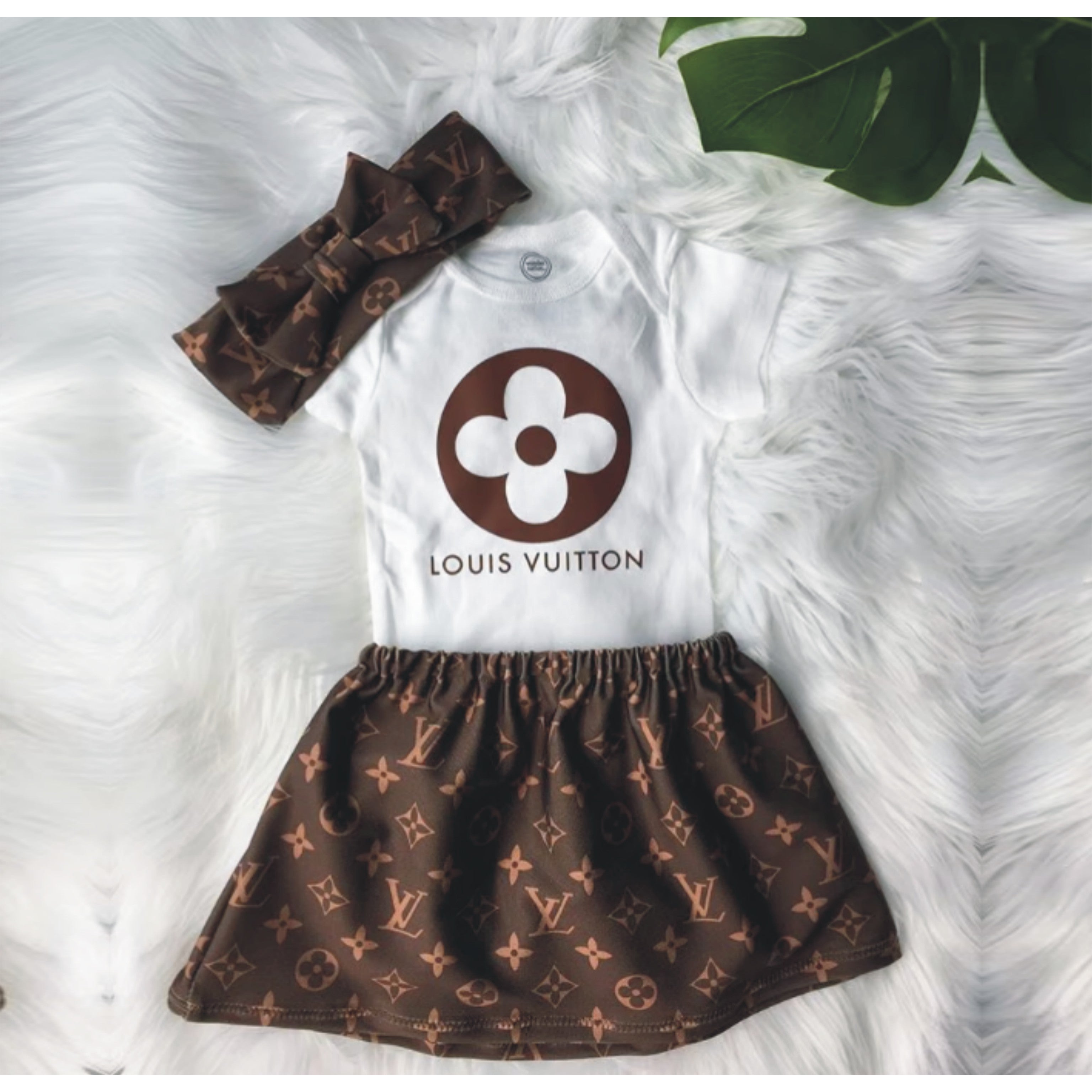 Baby Girl Clothes Baby clothes Little Girls Summer louis Vuitton Dress –